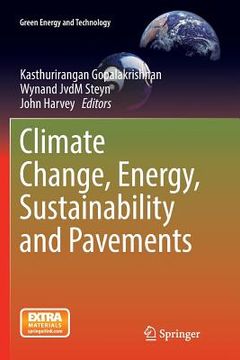 portada Climate Change, Energy, Sustainability and Pavements (Green Energy and Technology) (in English)