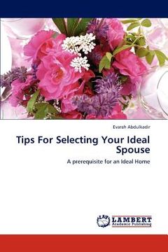 portada tips for selecting your ideal spouse (en Inglés)