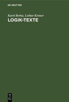 portada Logik-Texte (en Alemán)