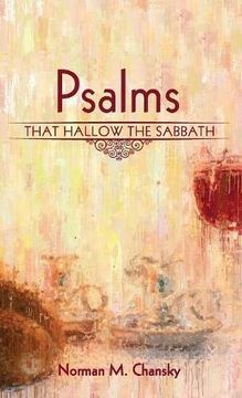 portada Psalms That Hallow the Sabbath (en Inglés)