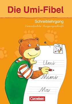 portada Die Umi-Fibel. Schreiblehrgang in Vereinfachter Ausgangsschrift (in German)