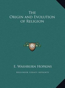portada the origin and evolution of religion the origin and evolution of religion