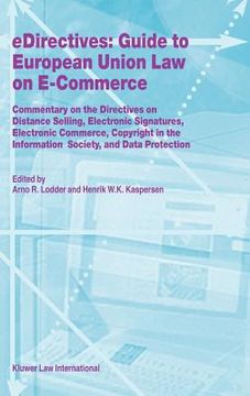 portada edirectives: guide to european union law on e-commerce (en Inglés)
