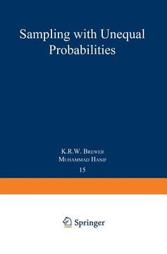 portada sampling with unequal probabilities (en Inglés)