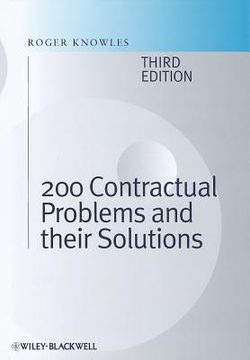 portada 200 contractual problems and their solutions