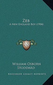 portada zeb: a new england boy (1904) (en Inglés)