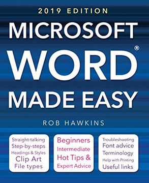 portada Microsoft Word Made Easy (2019 Edition) (in English)