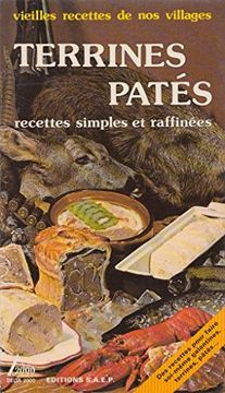 portada Terrines, Pates.  80 Recettes Simples et Raffinées (Delta 2000)