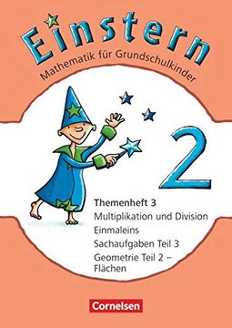 portada Einstern - Neubearbeitung: Band 2 - Multiplikation und Division, Einmaleins - Geometrie Teil 2 -Flächen: Sachaufgaben Teil 3. Leihmaterial -. Teil 3. Geometrie Teil 2 Flächen (in German)