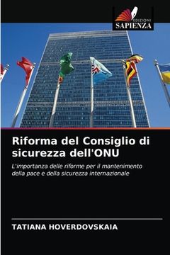portada Riforma del Consiglio di sicurezza dell'ONU (en Italiano)