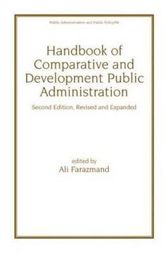 portada handbook of comparative and development public administration (en Inglés)