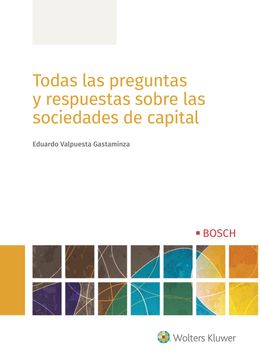 portada Todas las Preguntas y Respuestas Sobre las Sociedades de Capital (in Spanish)