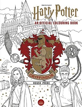 portada Harry Potter: Gryffindor House Pride: The Official Colouring Book (en Inglés)