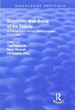 portada Economic Well-Being of the Elderly: A Comparison Across Five European Countries (in English)