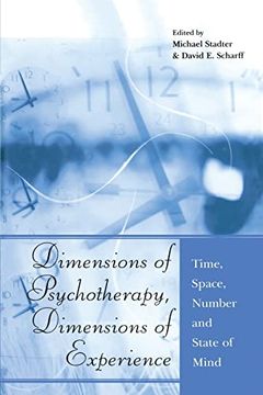 portada Dimensions of Psychotherapy, Dimensions of Experience: Time, Space, Number and State of Mind (in English)