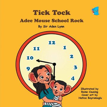 portada Tick Tock Adee Mouse School Rock (en Inglés)