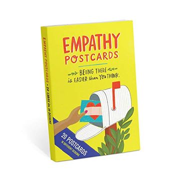 portada Em & Friends Empathy Postcards Book, 20 Postcards, Sympathy Cards, Loss & Condolences Cards & get Well Soon Gifts for Women (2 Each 10 Styles), 5 x 7-Inches (in English)