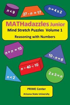portada MATHadazzles Junior Volume 1: Reasoning with Numbers (in English)