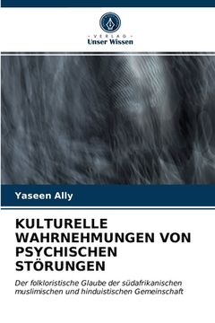portada Kulturelle Wahrnehmungen Von Psychischen Störungen (en Alemán)