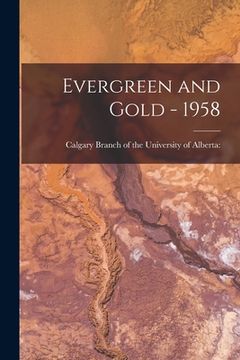 portada Evergreen and Gold - 1958 (en Inglés)