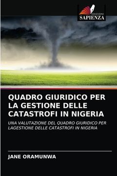 portada Quadro Giuridico Per La Gestione Delle Catastrofi in Nigeria (en Italiano)