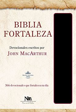 portada Biblia Fortaleza - Rvr60 Negro