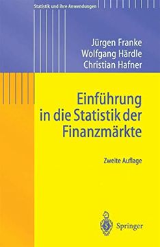 portada Einführung in die Statistik der Finanzmärkte (in German)