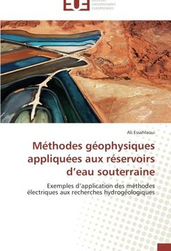 portada Methodes Geophysiques Appliquees Aux Reservoirs D'Eau Souterraine