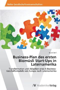 portada Business-Plan des ersten Biomüsli Start-Ups in Lateinamerika