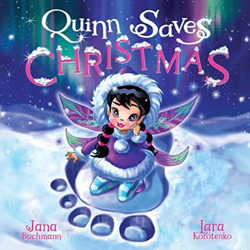 portada Quinn Saves Christmas: A Magical Snow Fairy Adventure (en Inglés)