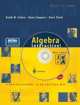 portada algebra interactive! [with cdrom and cd] (in English)
