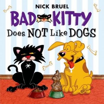 portada Bad Kitty Does Not Like Dogs (en Inglés)