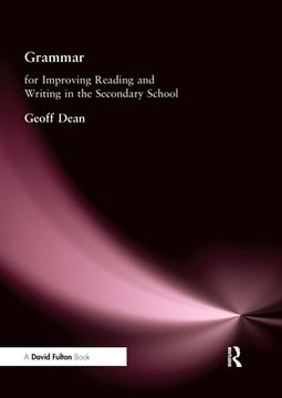 portada Grammar for Improving Writing and Reading in Secondary School (en Inglés)