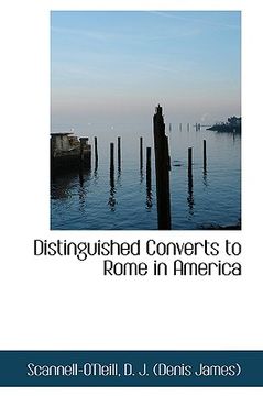 portada distinguished converts to rome in america (in English)