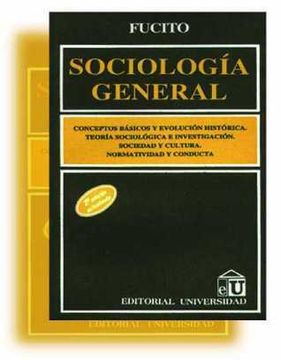 portada Sociologia General. Conceptos Basicos Y Evolucion Historica. Teoria Sociologica E Investi