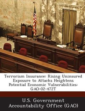 portada Terrorism Insurance: Rising Uninsured Exposure to Attacks Heightens Potential Economic Vulnerabilities: Gao-02-472t (en Inglés)