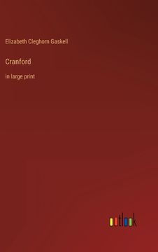 portada Cranford: in large print (en Inglés)