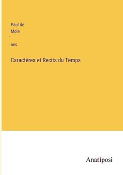 portada Caractères et Recits du Temps (en Francés)