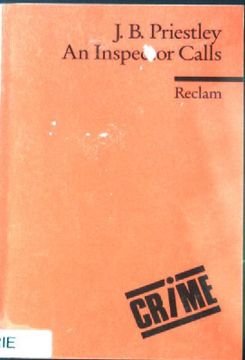 portada An Inspector Calls: A Play in 3 Acts. Reclams Universal-Bibliothek; Nr. 9218: Fremdsprachentexte (en Inglés)