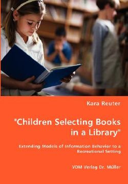 portada children selecting books in a library (en Inglés)