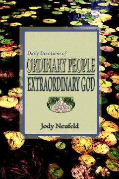 portada daily devotions of ordinary people - extraordinary god