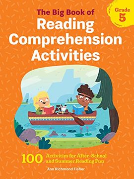 portada The big Book of Reading Comprehension Activities, Grade 5: 100 Activities for After-School and Summer Reading fun (en Inglés)