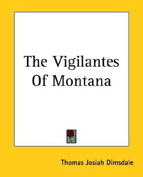 portada the vigilantes of montana (en Inglés)