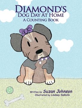 portada Diamond's Dog Day at Home: A Counting Book (en Inglés)