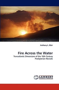 portada fire across the water (en Inglés)
