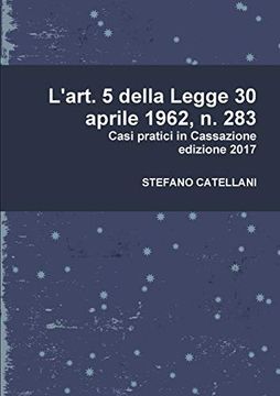 portada L'art. 5 Della Legge 30 Aprile 1962, n. 283 (en Italiano)