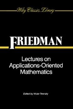 portada lectures on applications-oriented mathematics (en Inglés)
