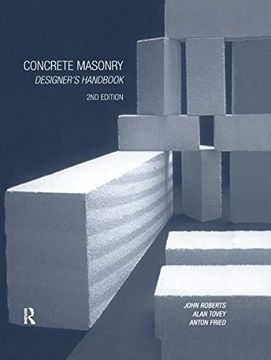 portada Concrete Masonry Designer's Handbook (en Inglés)