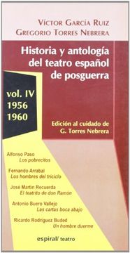 portada Historia y Antologia del Teatro Espanol de Posguerra (in Spanish)