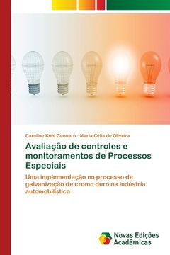 portada Avaliação de Controles e Monitoramentos de Processos Especiais (en Portugués)